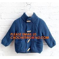 China New arrival british style warm childrens coat thick boys sweater, Fashionable Winter Coats Woolen Sweater Designs For Ki factory