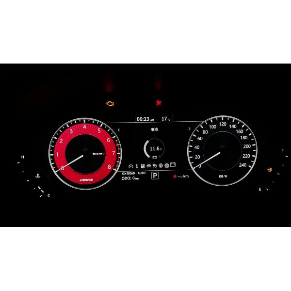 Quality Nissan Patrol Y62 LCD Car Instrument Cluster Gauge 12V for sale
