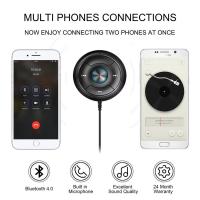 China 2018 wholesale wireless Bluetooth car kit aux adapter car mp3 fm transmitter aux Bluetooth music receiver factory