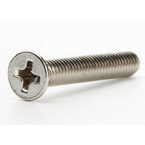 Quality Stainless Steel Cross Recessed Screw For Bridge / Tunnel / Urban Railway Systems for sale