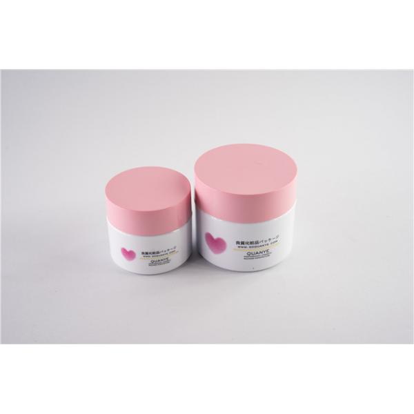 Quality Cream Empty Plastic Jars With Lids For Baby Care / Facial Serum for sale