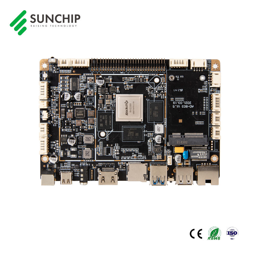 China RK3399 RK3288 Embedded Arm Board Android Development Board PCBA factory