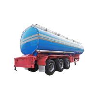 China Mechanical Suspension Diesel Fuel Tanker Trailer Used For Long Distance Transportation factory