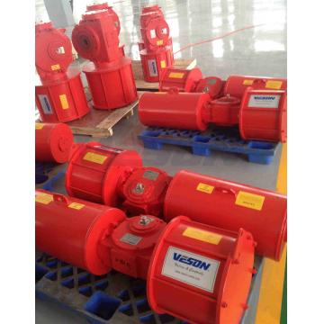 Quality Scotch Yoke Pneumatic Gate Valve Actuator / Air Operated Actuator For Fail Safe for sale