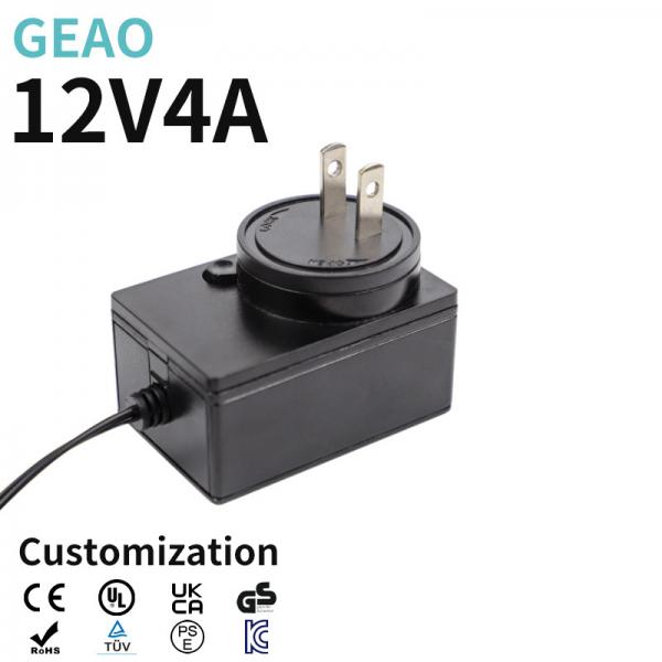 Quality Swappable 12V 4A Multi Voltage Power Adapter Interchangeable for sale