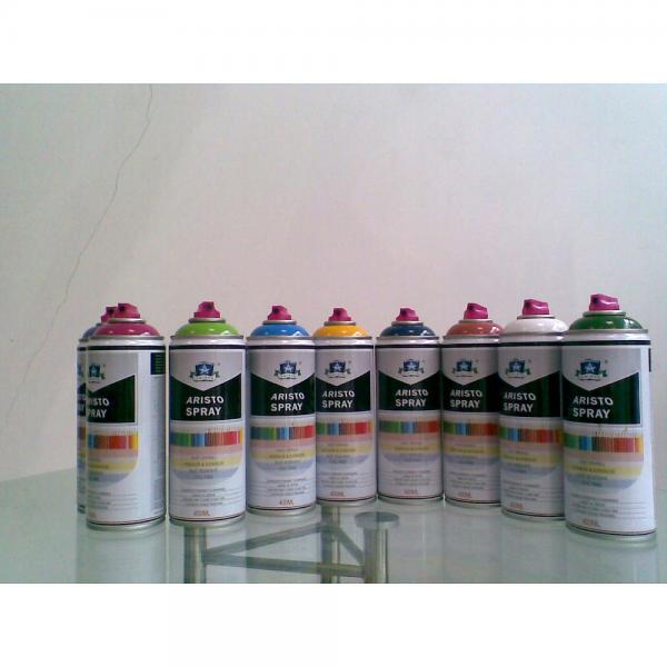 Quality Non toxic Eco-friendly Artist Aerosol Spray Paint for Wood / Plastic / Metal for sale