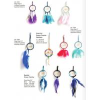 China Best selling Indian style pink Feather Dreamcatcher car Dream Catcher Wind Chime factory