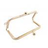 China High quality zinc alloy metal purse handbag frames,metal purse frame with inner size 140mm factory