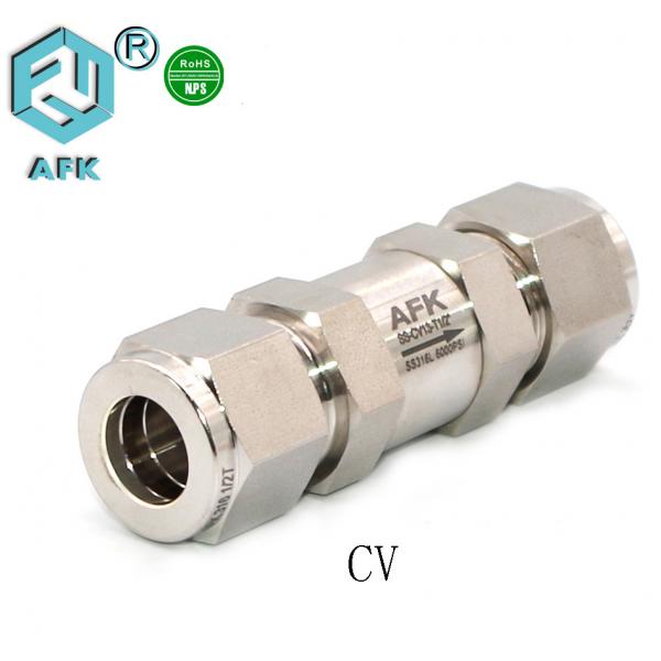 Quality Stainless Steel Check Valve for Gas Flow Control for sale