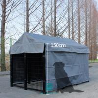 China Outdoor Welded Wire Mesh Fence Panels Metal Dog Kennel 225 X 160 X 150cm factory