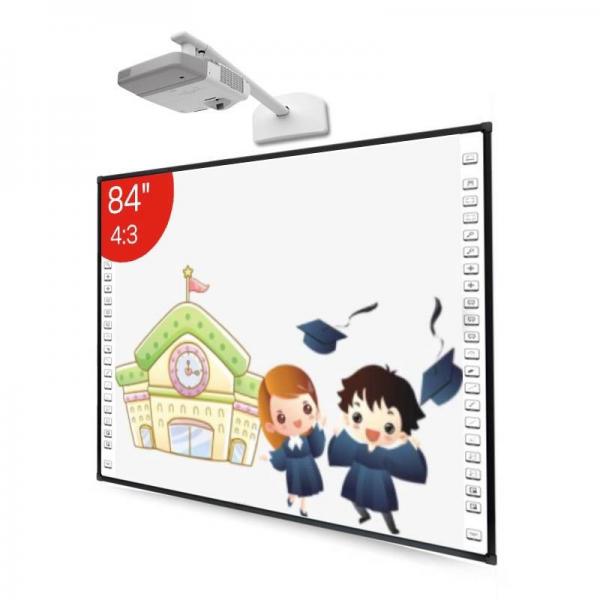 Quality 84'' Infrared Interactive Whiteboard 32768*32768 For Classrooms for sale