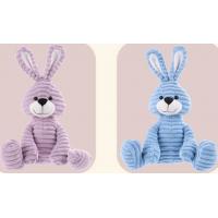 China Cute and Lovely Corduroy Material Bunny Rabbit soft Toys 9inch factory
