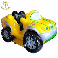 China Hansel  cheap indoor train ride amusement park kiddie car toys ride for sales factory