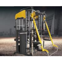 China Powder Coating Gym Fitness Equipment Multi Functional Smith Weight Stack Trainer factory