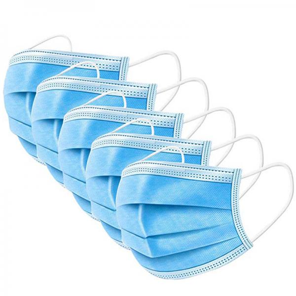 Quality Anti Dust Disposable Mouth Mask , Earloop Procedure Masks Lightweight for sale