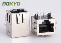 China Standard cat 5 RJ45 ethernet connector with magnetic transformer customized factory