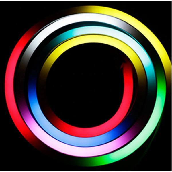 Quality 3000K LED Neon Strip Light Flexible 24V 14W 1616 RGB Color Changing for sale