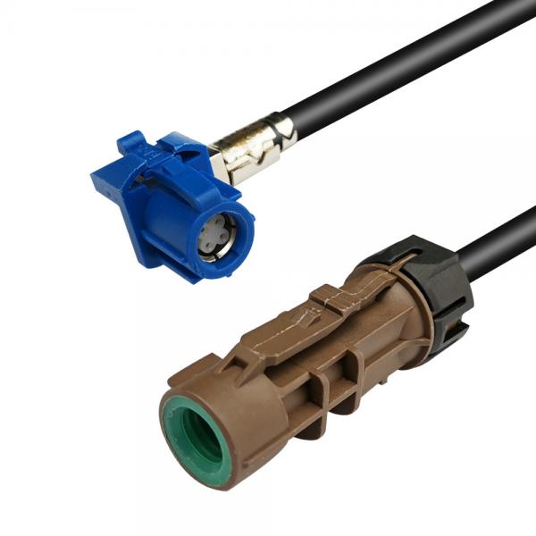 Quality Waterproof HSD Cable Assembly Female Connector 4 Pin High Speed Data Cable for sale
