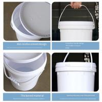 China Multicolor Plastic Paint Bucket Pail 20L HDPE Use for Storage factory