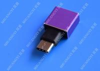 Buy cheap USB 3.1 Type C to USB 3.0 A Adapter OTG Micro USB Female High Contact Efficiency from wholesalers
