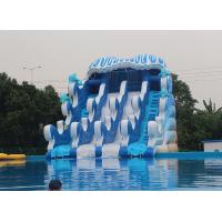 China Metal Pool Inflatable Amusement Park , Outside Water Parks Lake Side Installed factory