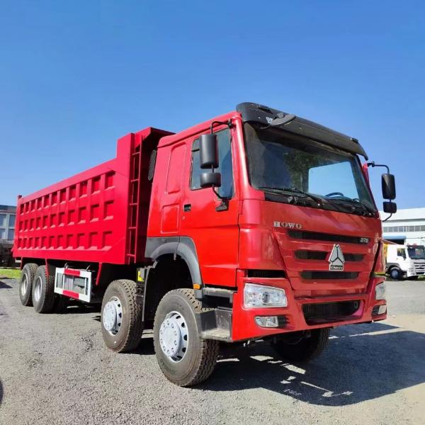 Quality Customizable Capacity Second Hand Tipper Truck With Optional Cargo Size SINOTRUCK HOWO 371HP for sale