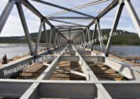 China Prefabricated Q355 Steel Modular Galvanized Steel Bailey Bridge For Traffic Construction factory