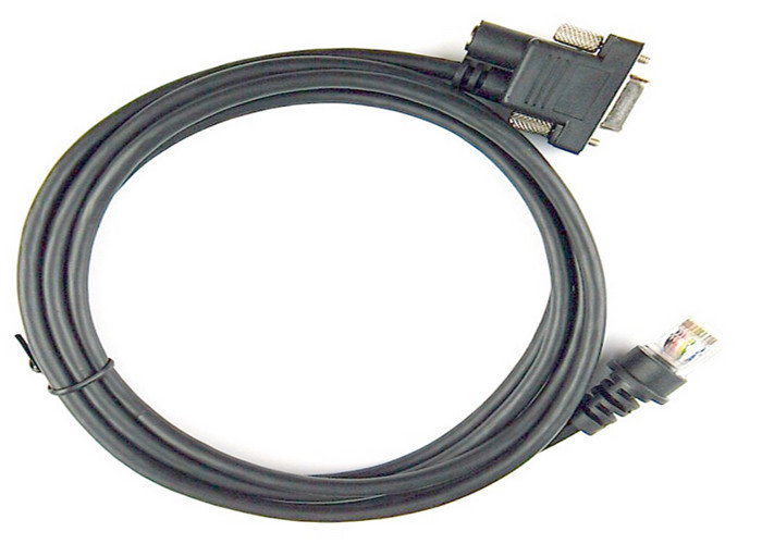 China 7ft 2M Computer Data Cable , Honeywell Metrologic Barcode Scanner Rs232 Cable factory