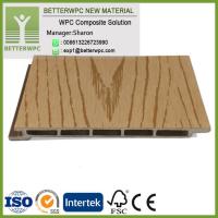 China Waterproof House Wood Plastic Composite Technics Siding Enterior Wall Cladding Design WPC PVC Wall Panels factory