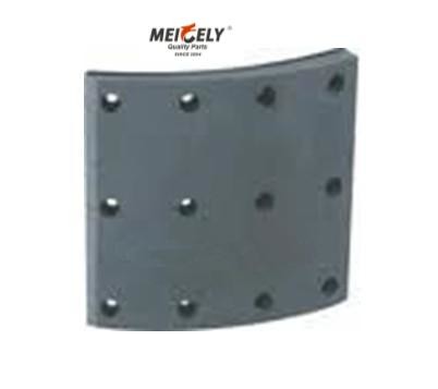 Quality 4654 Truck Spare Parts Brake Lining For   ISO9001 for sale
