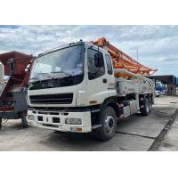 Quality SAE Approval 37m Truck Mounted Concrete Pump ISUZU CYZ51Q Good Condiiton for sale