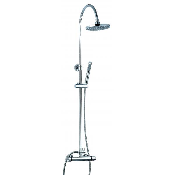 Quality Modern Thermostatic Bath Shower Chrome Brass With Hot And Cold Water S1005 for sale