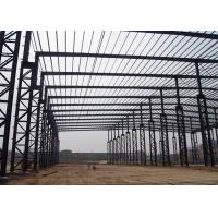 China Large Span Portal Frame Prefabricated Steel Structure Factory Construction Solution for sale