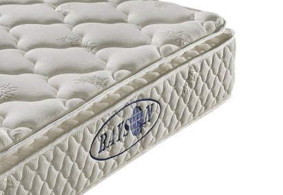 Quality 10 Inch Pillow Top Mattress Topper , Convoluted Foam Mattress Topper Queen Size for sale