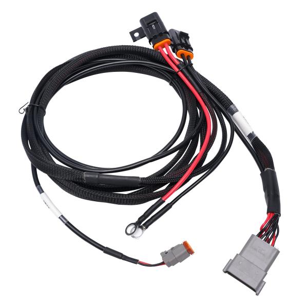 Quality Vehicle Automotive Wiring Harness Assembly With Straight Right Angle Connector for sale