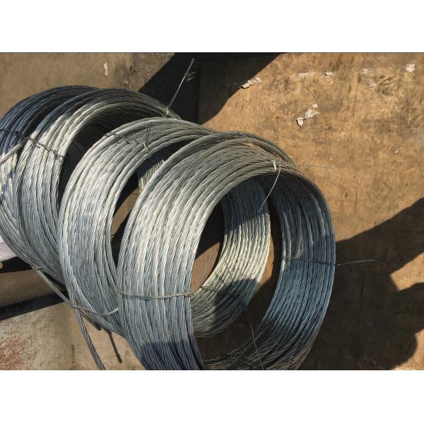 Quality Grade700-1300 Galvanized Steel Wire Strand for stay wire 7/3.25mm 7/4.0mm for sale