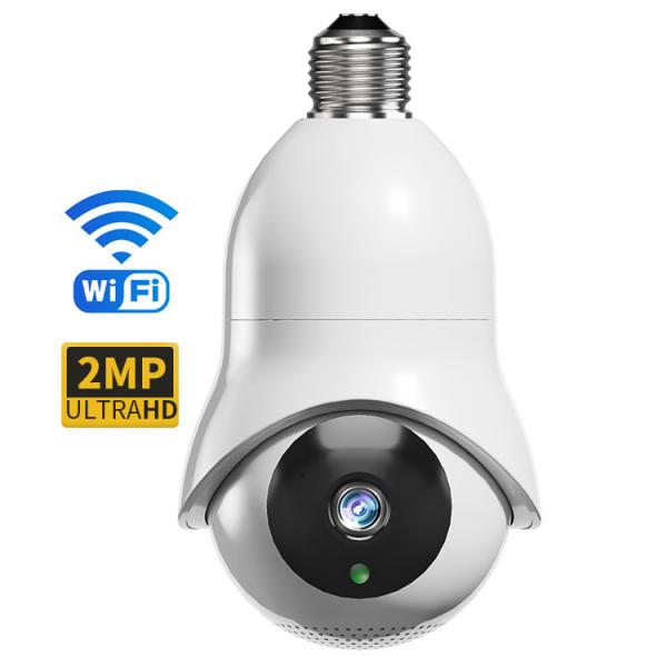 Quality 2.4 5G Dual Wifi Light Bulb Security Camera Panoramic 720P 1080P Fisheye for sale