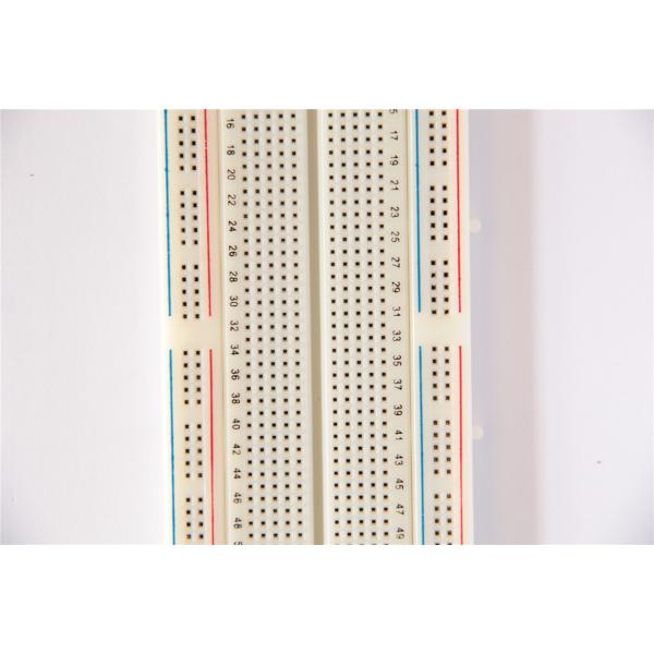 Quality 840 points connected breadboard with blue and red coordinates for sale