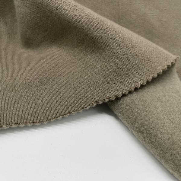 Quality High Durability Stretch Organic French Terry Fleece for sale