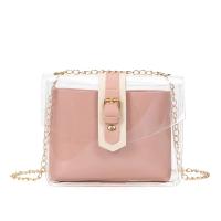 China Summer Transparent Clear PVC Jelly Shoulder Bag factory