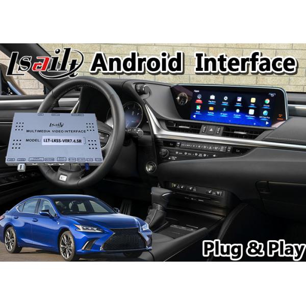 Quality Lsalit 4+64GB Lexus Video Interface Android 9.0 Carplay For ES350 2019-2020 Touchpad Control for sale