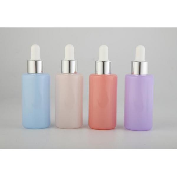 Quality 30ml Glass Dropper Bottles hot sell  / Glass With Bamboo Collar Essential Oil Bottles OEM for sale