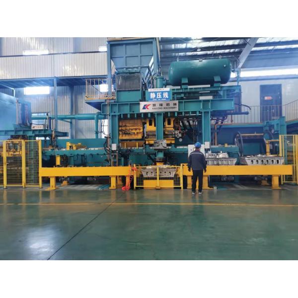 Quality Horizontally Parting Static Pressure Automatic Moulding Line Of Green Sand for sale