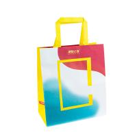 China Eco  8 Color Flexo Printing Personalized Paper Bags With Handles factory