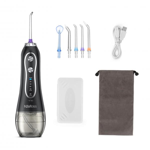 Quality Multimode H2ofloss Cordless Oral Irrigator Manual Tooth Cleaner ABS Material for sale