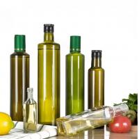 China Glass Kitchen Bottle for Seasoning Acceptable OEM/ODM Glass Collar Olive Oil Bottle for sale
