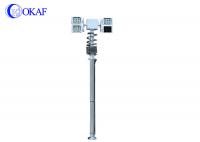 China Pneumatic Mobile Lighting Mast Portable Light Towers Ground / Vehicle Mounted factory