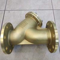 China Investment Casting  1.6Mpa Brass  Y Type Strainer Female Thread factory