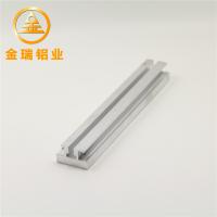 China Lightweight Led Aluminum Extrusion Rail Brushed Pre Finish Deep Processing for sale