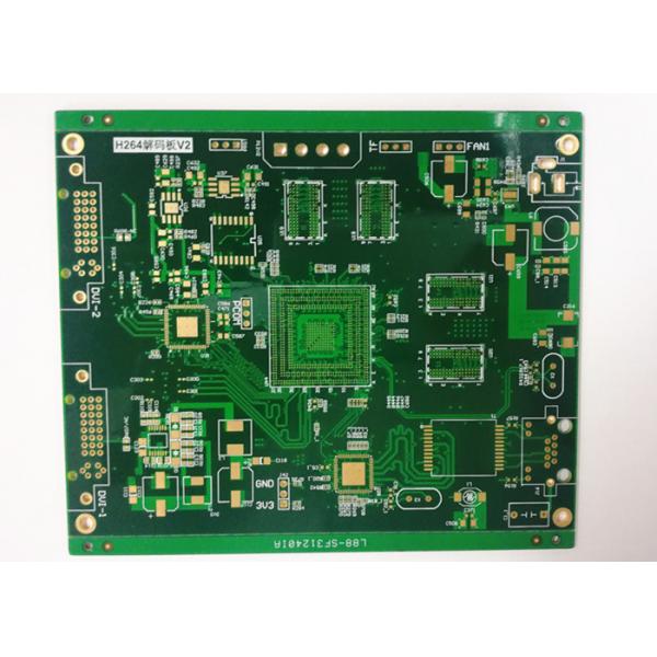 Quality Multilayer Heavy Copper  ENIG 2 U' White Silkscreen Rigid PCB  Printed Circuit Board for sale